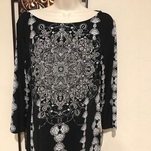 Style & Co TUNIC, Dress long top NWT  size MEDIUM